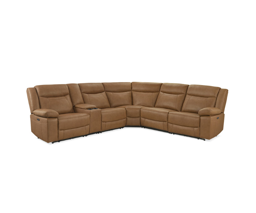Wyatt Power Leather Sectional