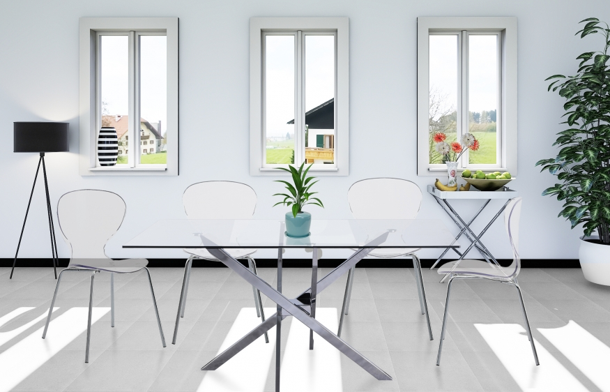 Crystal Style in Gold, Black, or Chrome